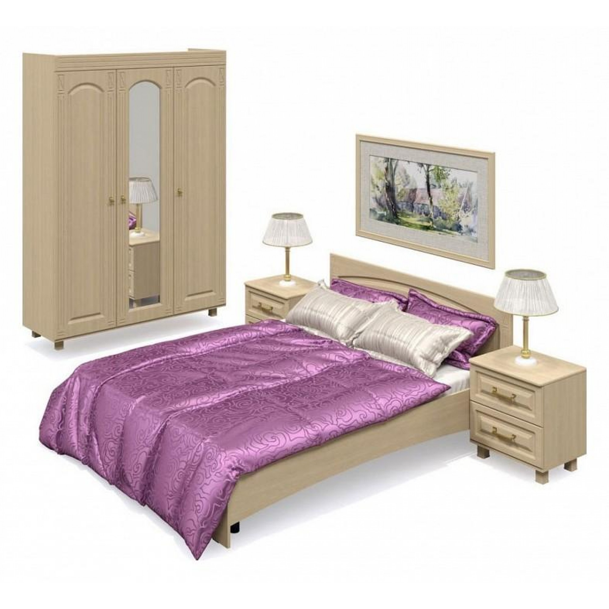 Гарнитур для спальни Элизабет KOM_Elizabet_bedroom_5