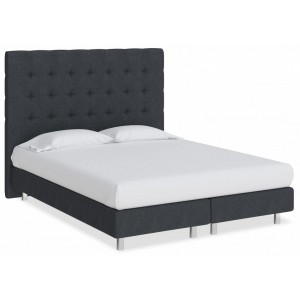 Кровать двуспальная Madrid Boxspring Elite  ORM_160-200-MadridBoxspringElite-TetraGraphite