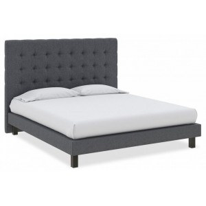 Кровать двуспальная Madrid Boxspring Standart  ORM_160-200-MadridBoxspringStandart-SavanaGrey