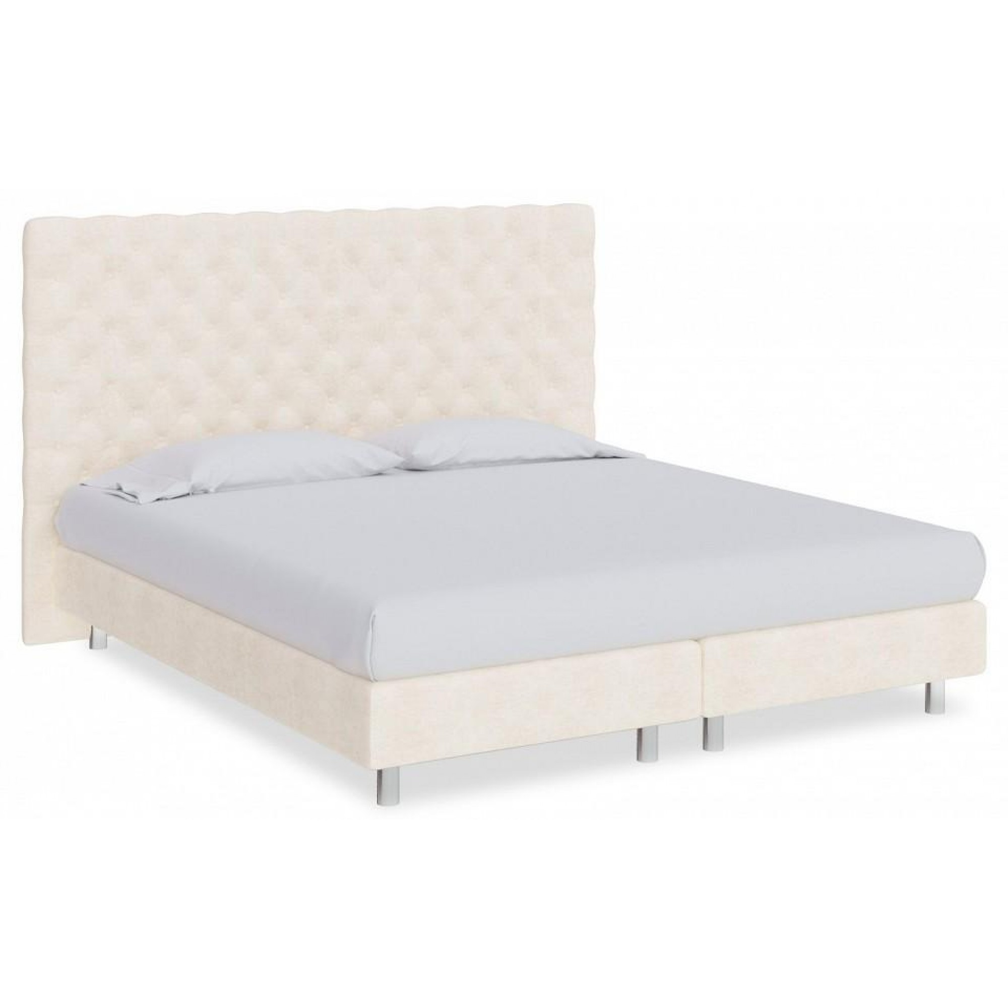 Кровать двуспальная Paris Boxspring Elite  ORM_160-200-ParisBoxspringElite-LoftyIvory