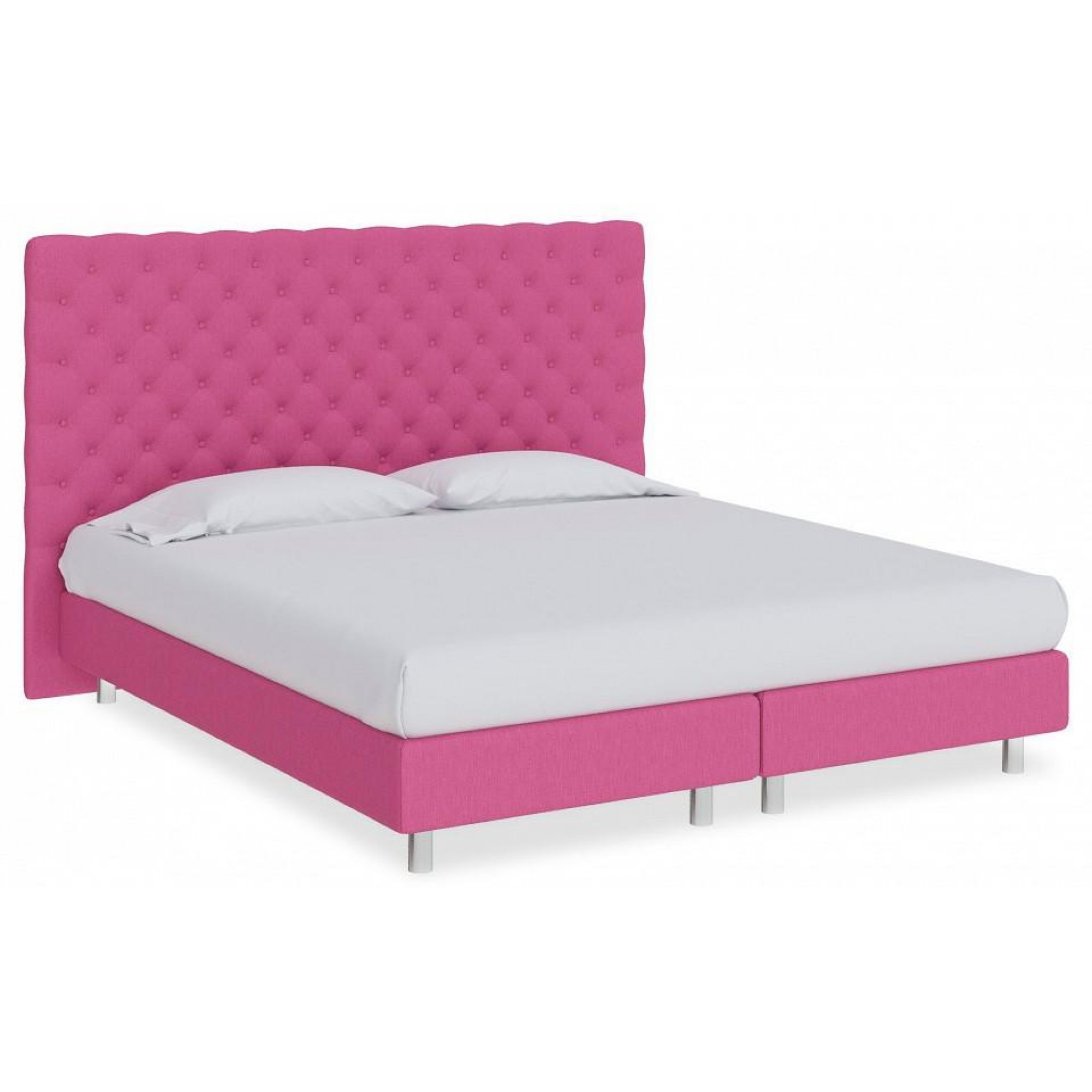 Кровать двуспальная Paris Boxspring Elite  ORM_160-200-ParisBoxspringElite-SavanaBerry