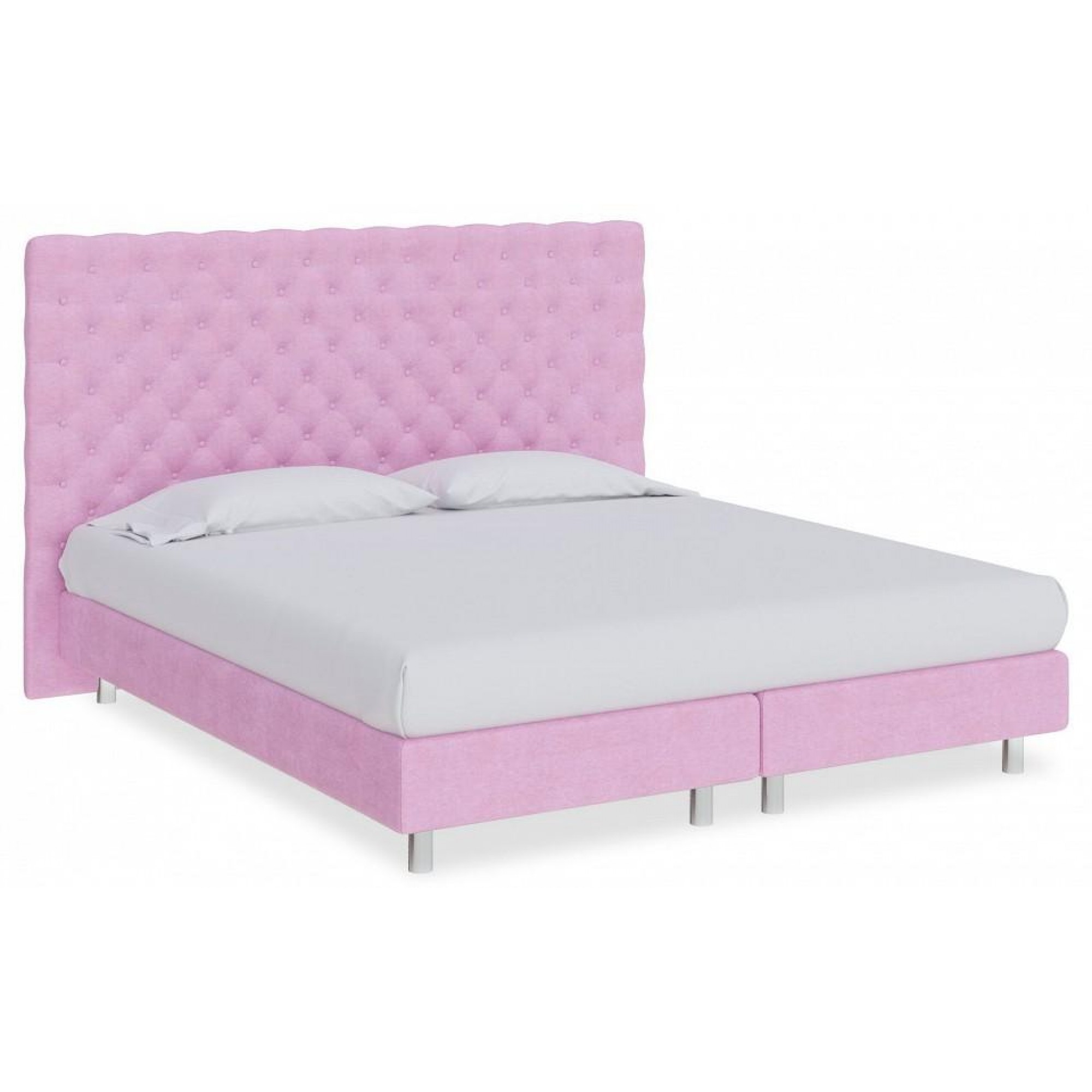 Кровать двуспальная Paris Boxspring Lift  ORM_160-200-ParisBoxspringLift-LoftyLilac