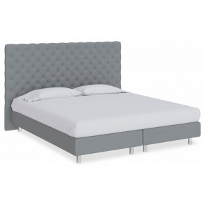 Кровать двуспальная Paris Boxspring Lift  ORM_160-200-ParisBoxspringLift-SavanaGrey