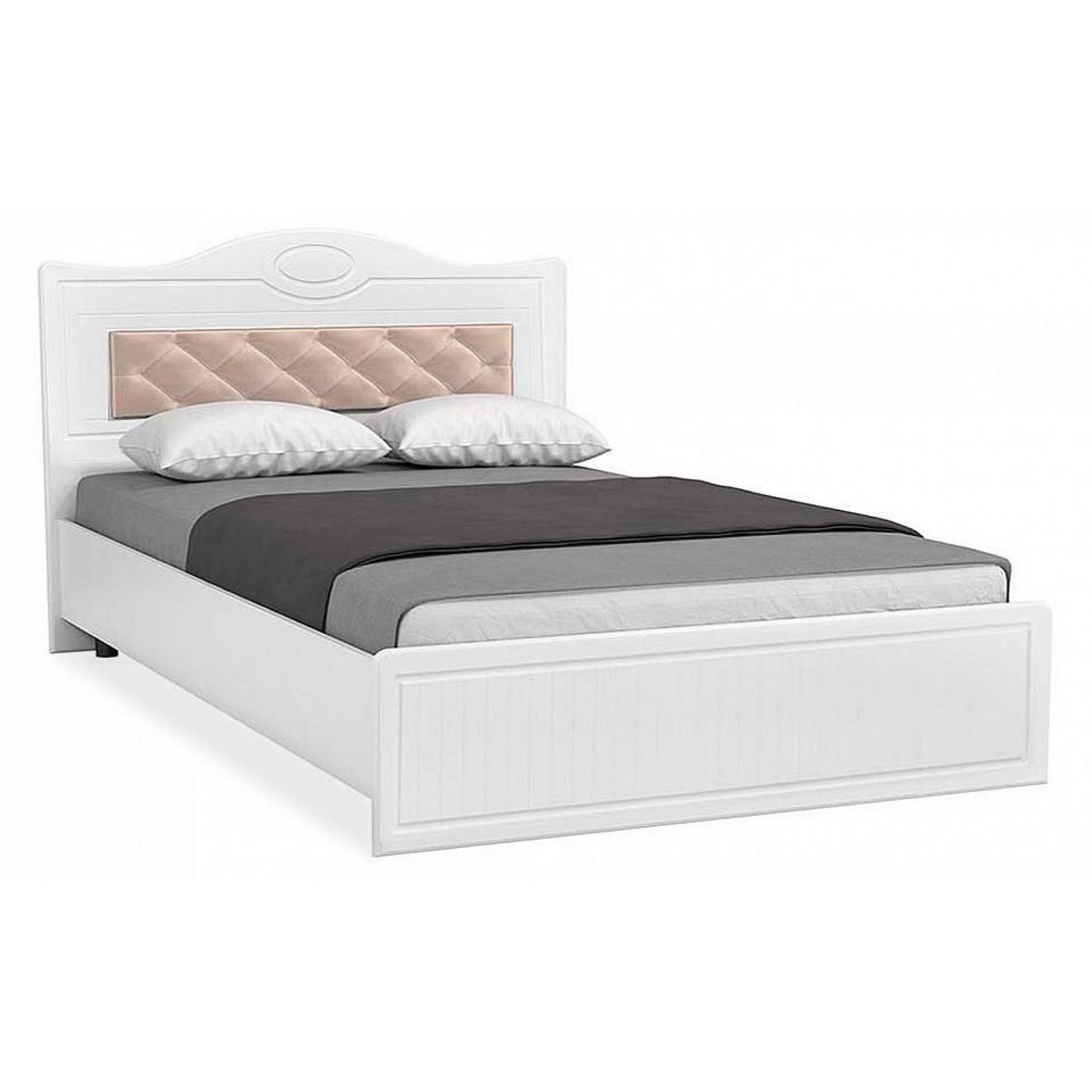 Кровать полутораспальная Монако МН-8+МН-8А    SMB_MLD65520