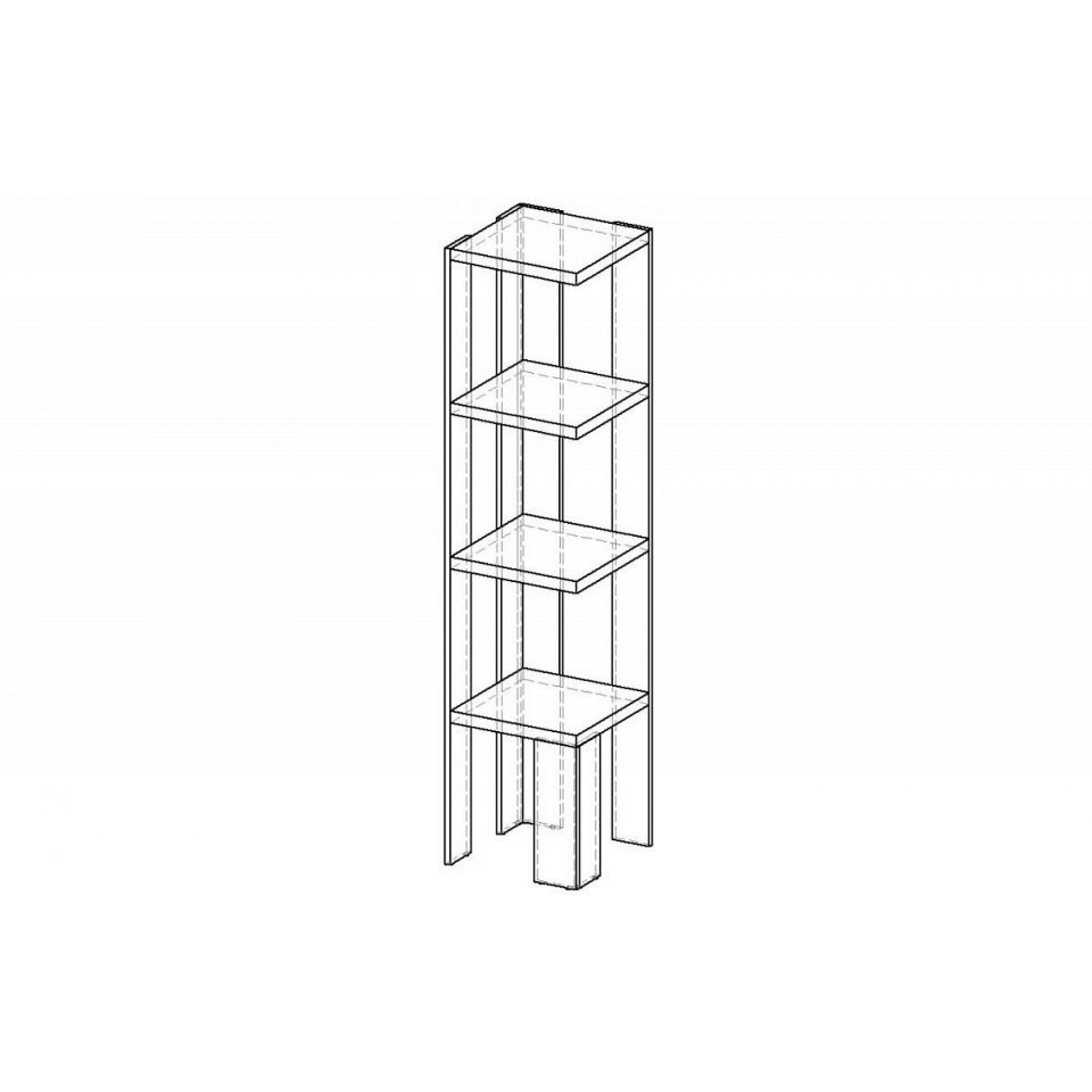 Стеллаж-колонка Норд СТ.144.400-00    BRN_2844