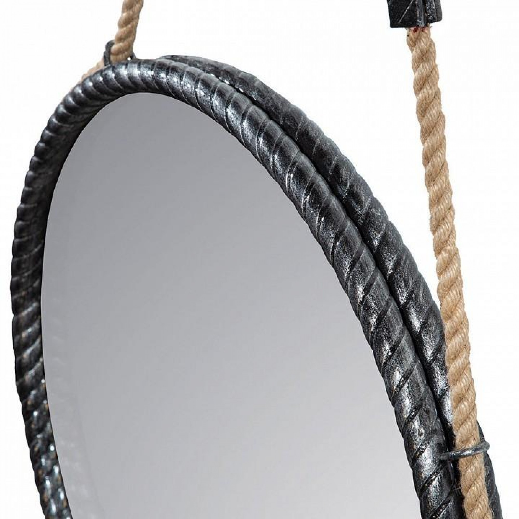 Зеркало настенное Лофт 1 V20031 черный 490x940 мм(RDN_V20031)