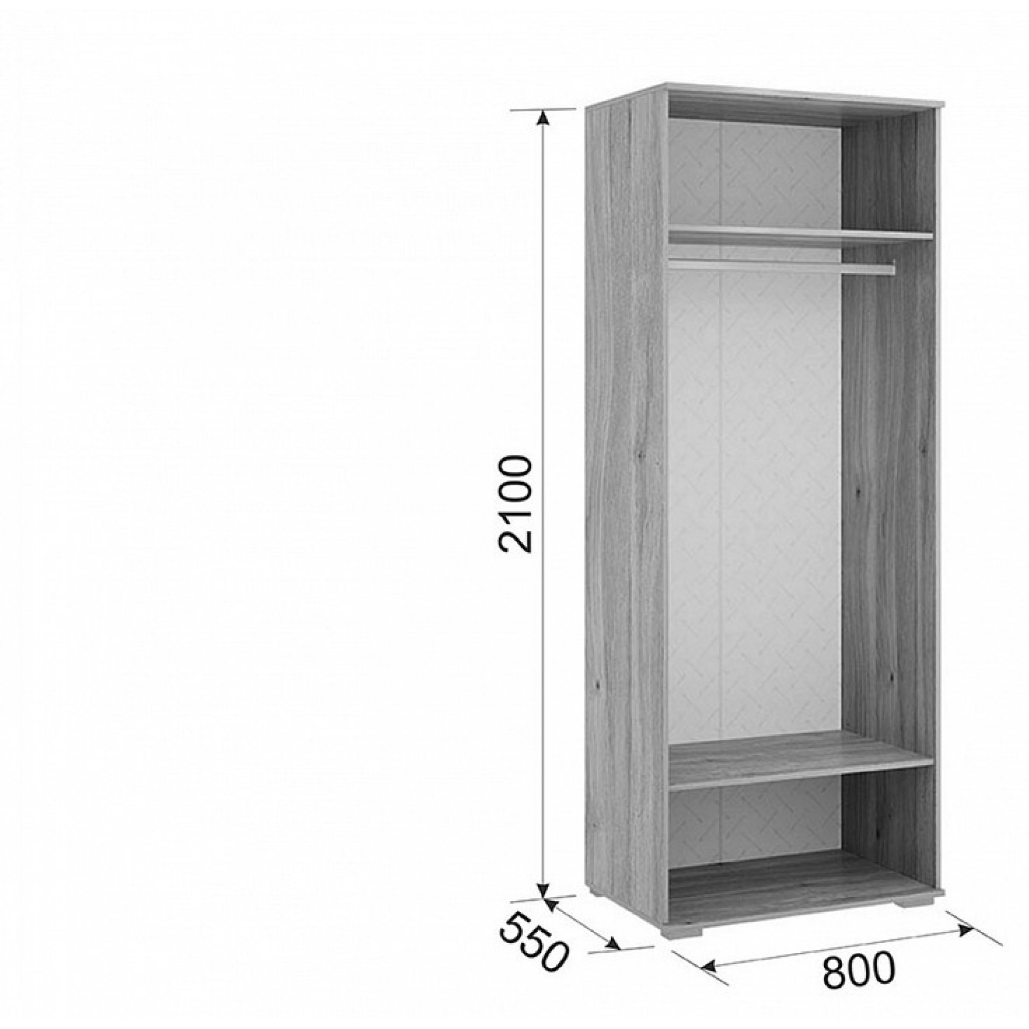 Гарнитур для спальни Модерн КС111    MBS_KS111Modern-2233