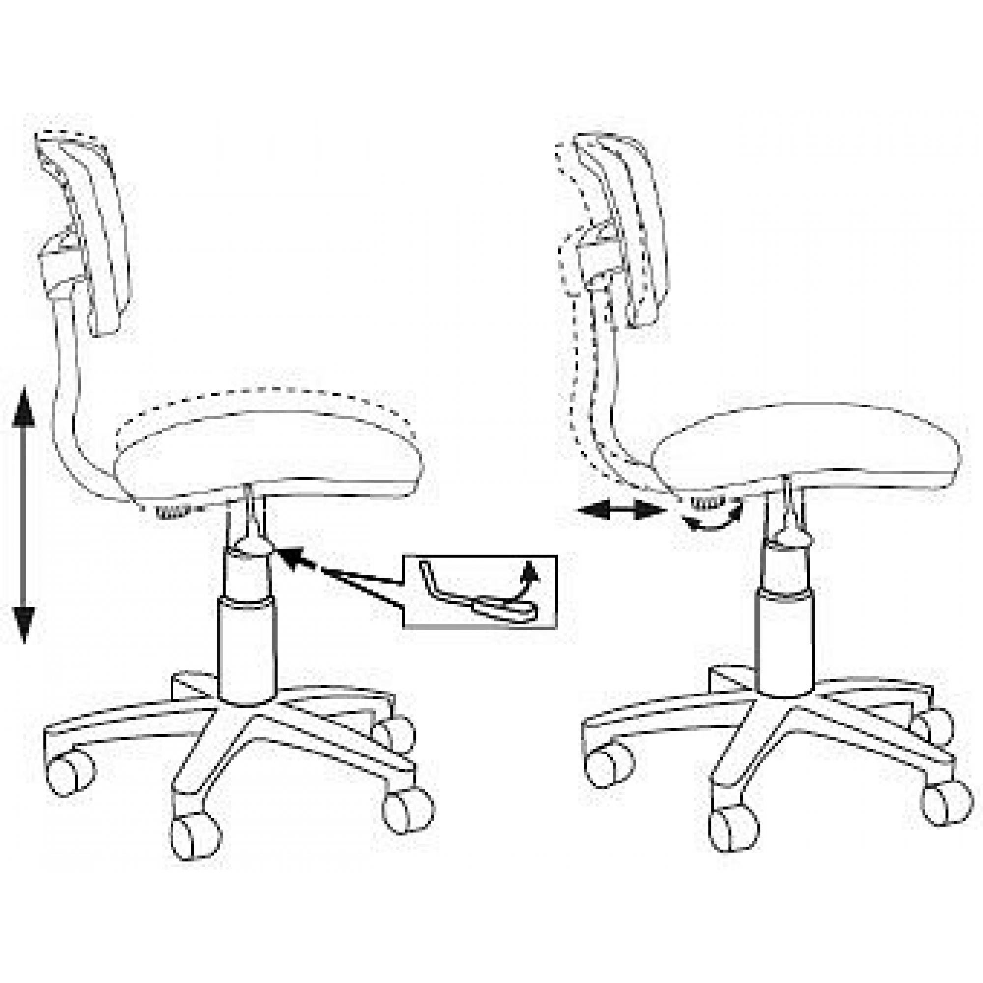 Стул компьютерный Бюрократ CH-W299/PK/TW-13A    BUR_1121964