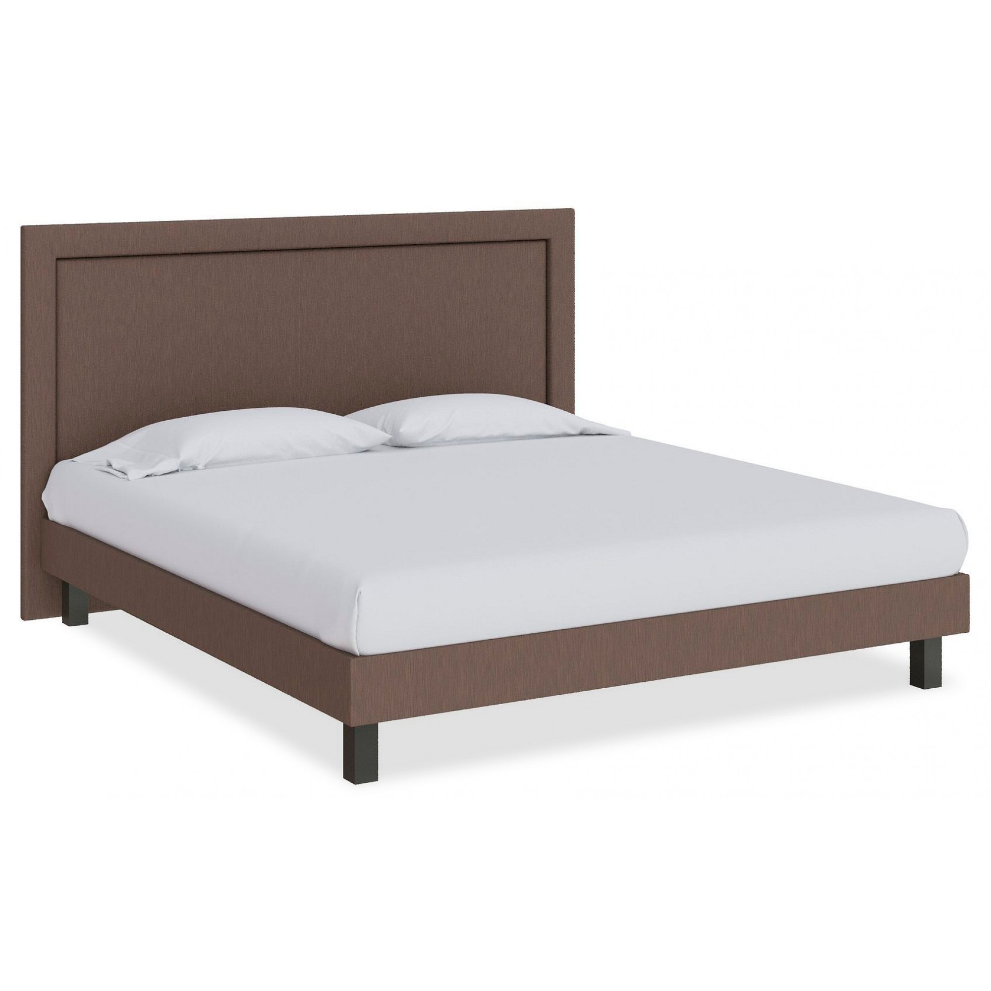 Кровать двуспальная London Boxspring Standart  ORM_160-200-LondonBoxspringStandart-SavanaChocolate