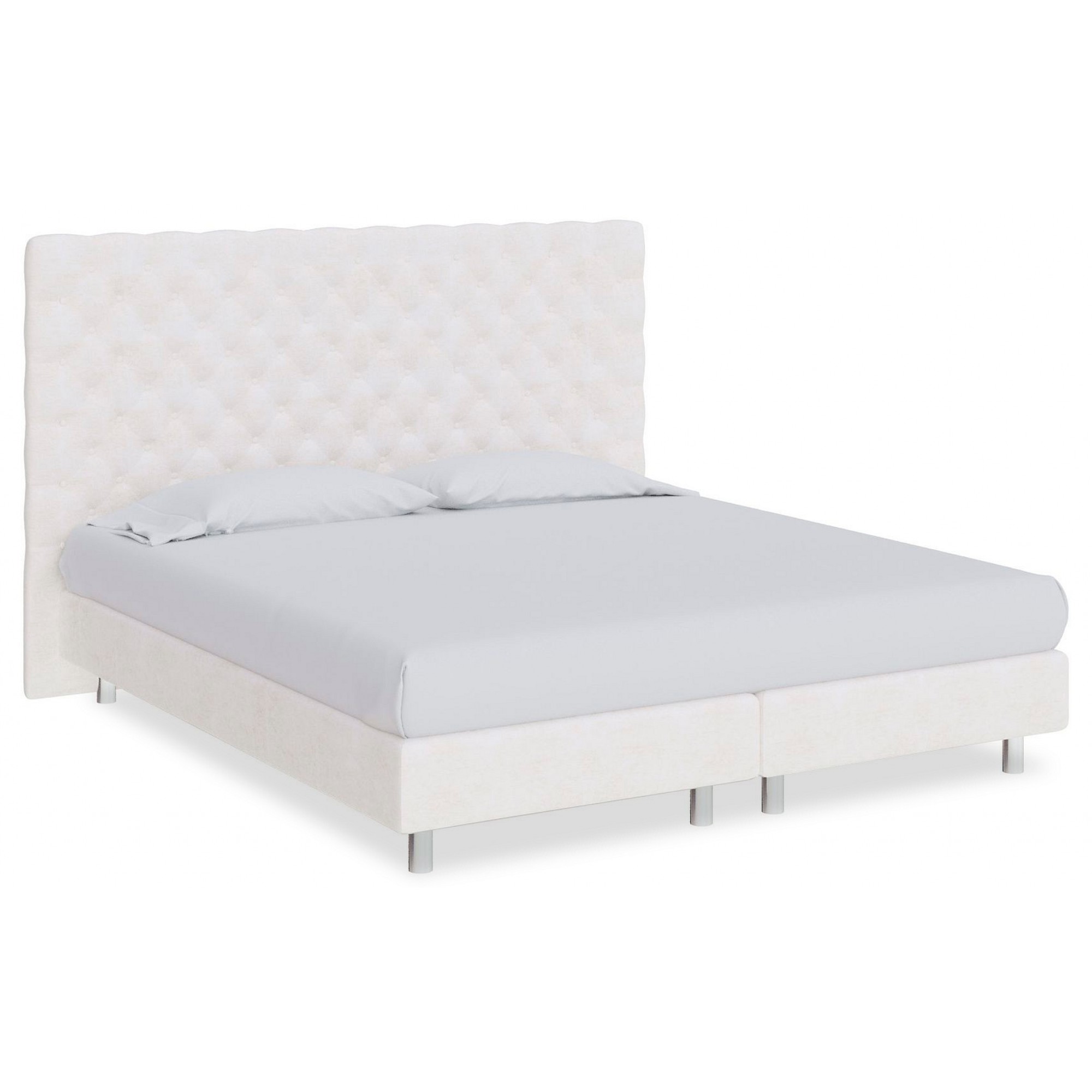 Кровать двуспальная Paris Boxspring Elite  ORM_160-200-ParisBoxspringElite-LoftyLinen