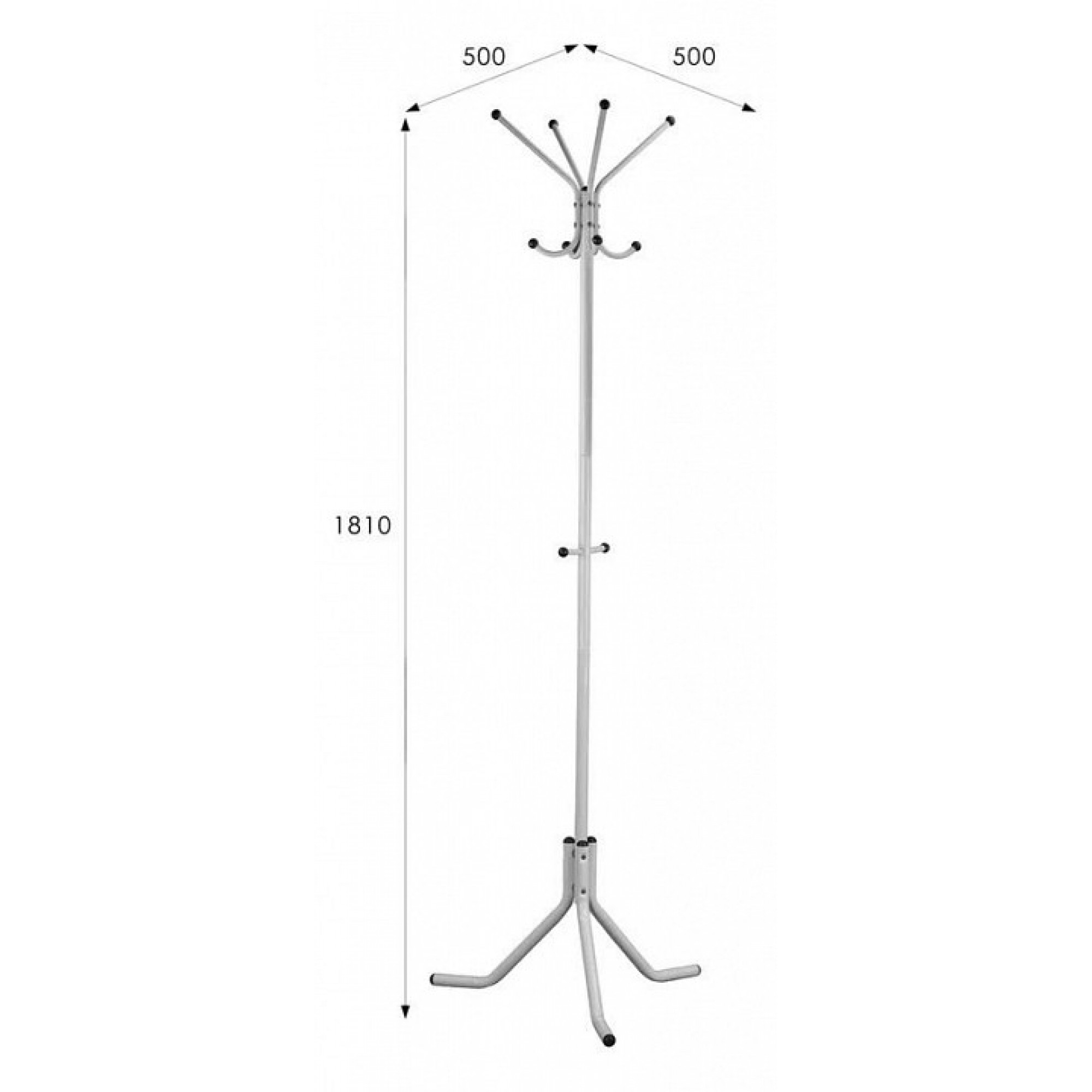 Вешалка напольная Пико 3    ML_007938
