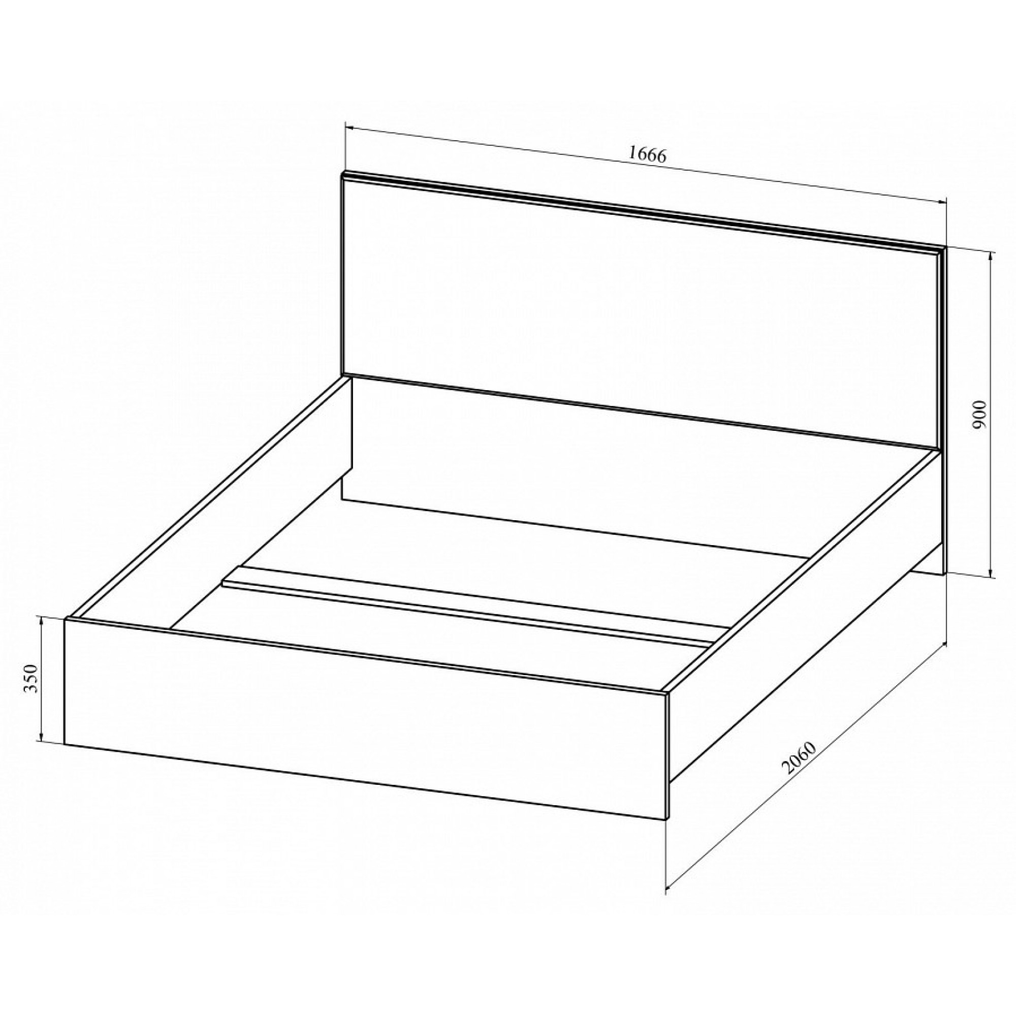 Кровать двуспальная Анастасия АН-20К    KOM_AN-20K_2000-1600_system_2