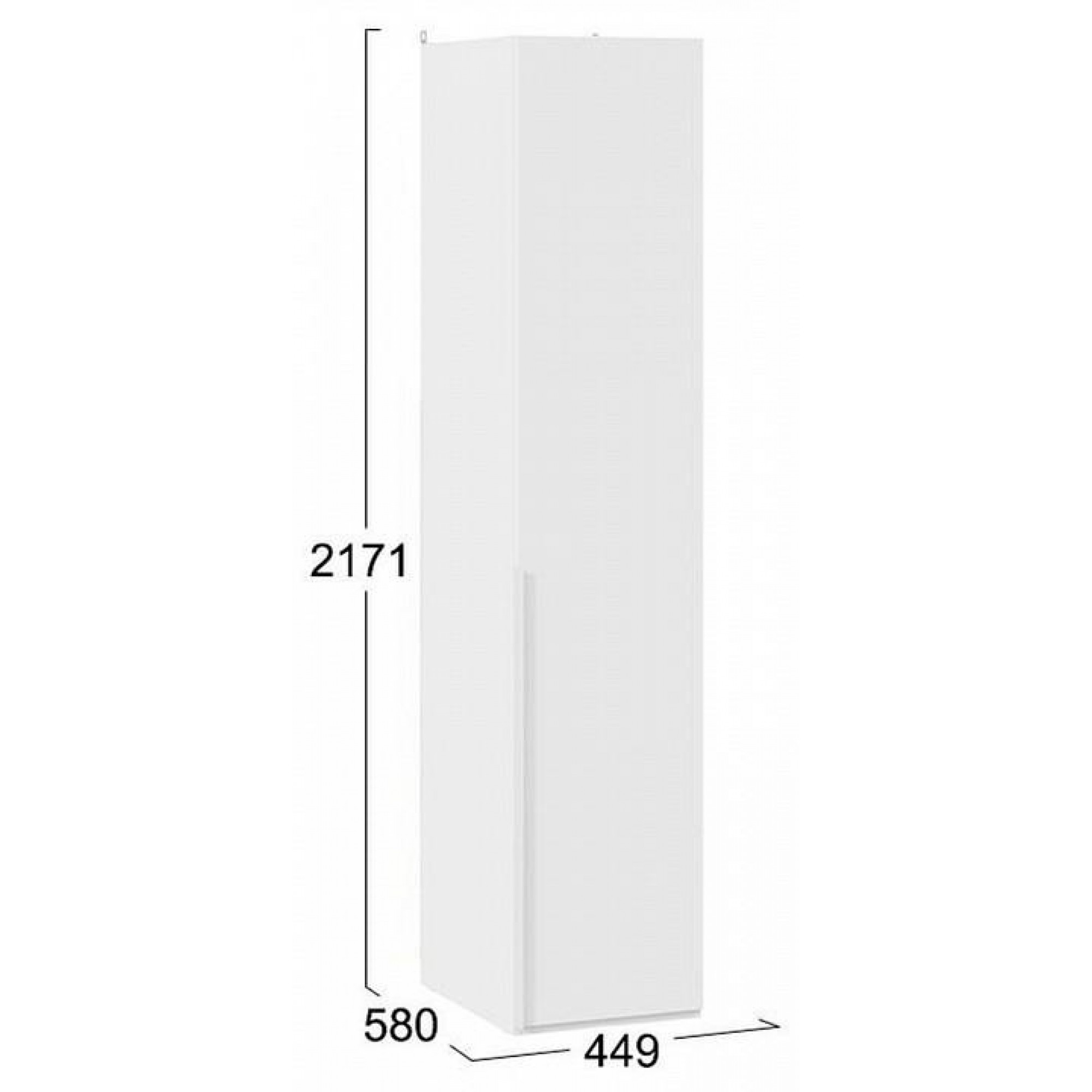 Шкаф для белья Порто СМ-393.07.001    TRI_247101